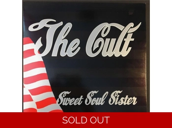 The Cult – Sweet Soul Sister - UK Limited Edition 3 Track 12" In Gatefold Sleeve c/w Poster
